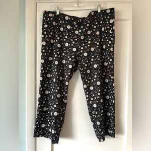 Wildfang slim cropped daisy dress pants
